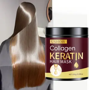 250 g Protein Hair Mask, Deep Conditioning Treatment with Keratin and Collagen for Dry and Damaged Hair, Anti-Breakage Collagen Hair Care