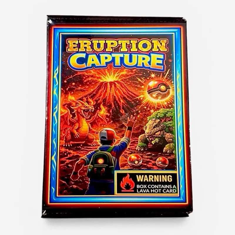 ERUPTION: Capture POKEMON (one card per box)
