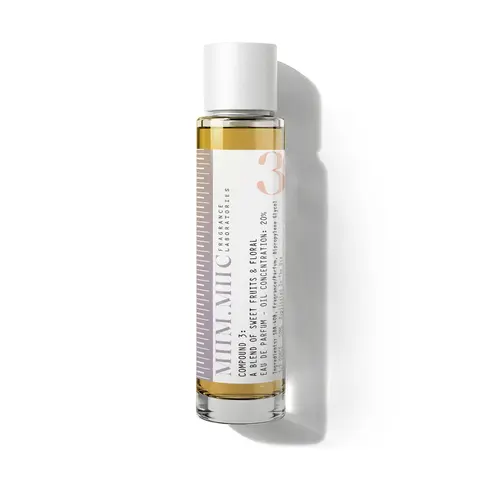 Women's No 3 Sweet Fruits & Floral EDP Spray Perfume - Floral Fruity Scent, 20% Fragrance Oil, Citrus, Lemon Musk Amber Woody Notes, Youthful Layering, 1-1.9 fl oz, Long-Wear, Vegan, Cruelty-Free, Contains Alcohol, Unisex