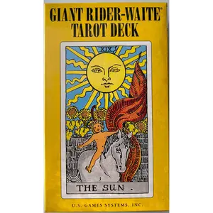 Giant Rider-Waite Tarot Deck - The Sun Tarot Deck by U.S. Games Systems, Inc.