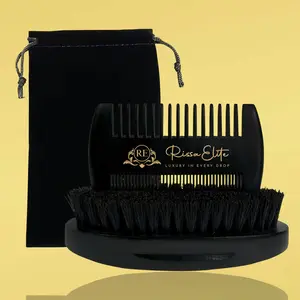 Alpha Beard Brush & Comb Set