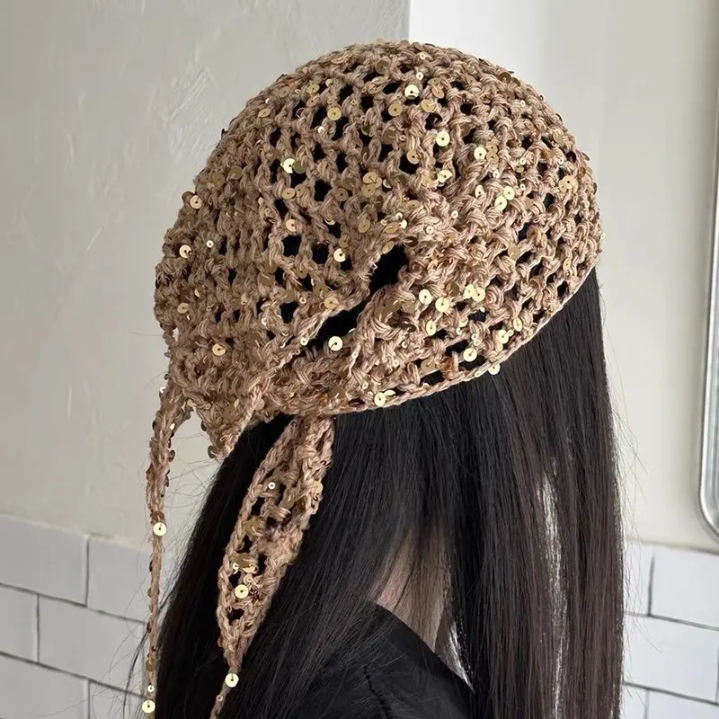 crochet head scarf - TikTok Shop