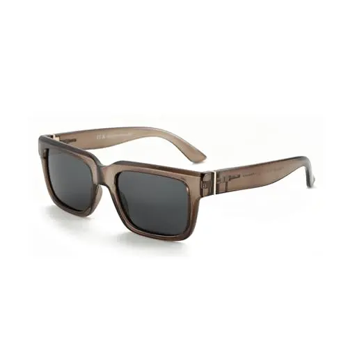 C07 Dark Brown Frame Grey Lens