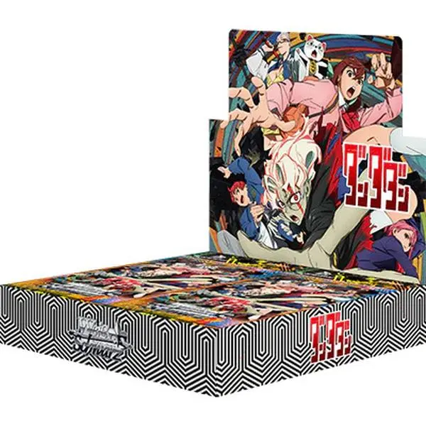 Bushiroad Weiss Schwarz Dandadan Booster Box - Collectible Trading Cards from the Japanese Series with Vibrant Illustrations for Anime Fans