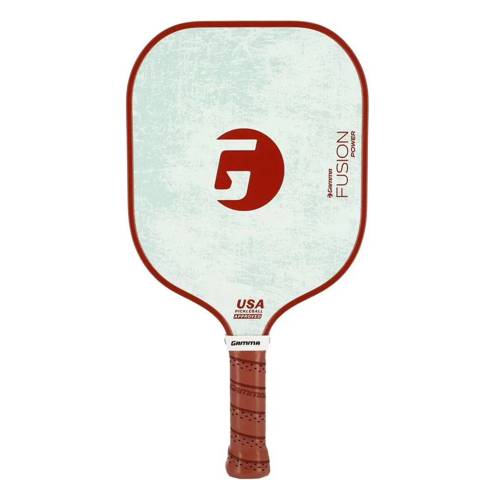 Gamma Sports Fusion Power Traditional Pickleball Paddle, Lightweight Polycarbonate Paddle for Sports & Outdoor Ball Games