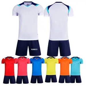 Custom Football Kit for Adults Personalised Soccer Unifors Personalized Jersey Short Set Men Women Boys Girls US Sizes M-3XL Breathable Sweat-wicking Machine Washable