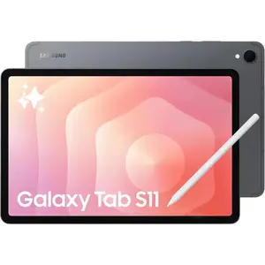 Samsung Galaxy Tab S11, 11" 128GB, Wi-Fi with S-Pen, Works with Alexa/Arlo/Ring/SmartThings/Nest - Gray