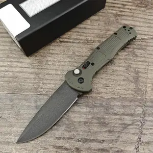 6 styles 9070 Pocket Folding Knife D2 Steel Blade Non-slip Nylon Fiber Handle EDC Outdoor Camping Fishing Multifunctional Tool