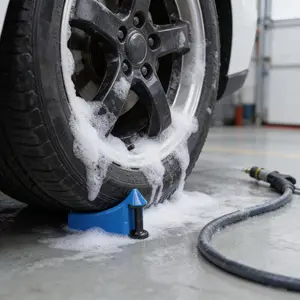 Car Hose Guide for Car Washing, Tire Line Blocker, Anti-Tangle Tire Protector, Essential Car Wash Accessory, Durable and Easy to Use