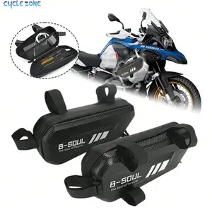 Bicycle Rack Compact Storage Bag Eva Waterproof Front Frame Pannier, Bike Side Box Electric Bicycle Rear Seat Hanging Organizer, Bike Accessories