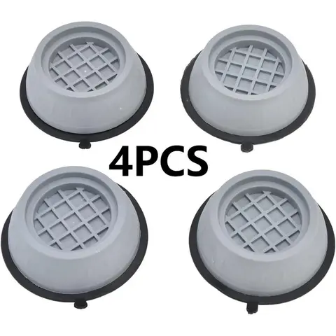 Anti Vibration Pads for Washing Machine, 4 Pcs Washing Machine Support, Anti- Walking Washer Dryer Pedestals Fit All Machines, Shock Absorbing Mat