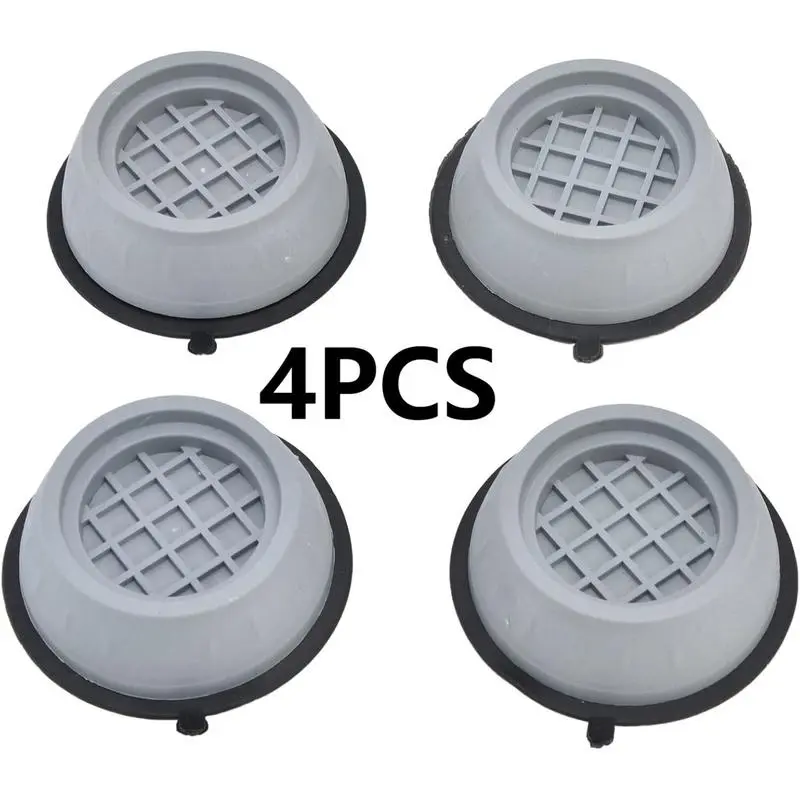 Anti Vibration Pads for Washing Machine, 4 Pcs Washing Machine Support, Anti- Walking Washer Dryer Pedestals Fit All Machines, Shock Absorbing Mat