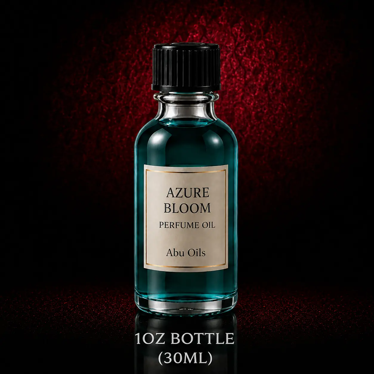 Abu Oils Azure Bloom Perfume Oil – Long-Lasting Unisex Fragrance, 1 oz Roll-On, 1 oz Bottle or 2 oz Bottle