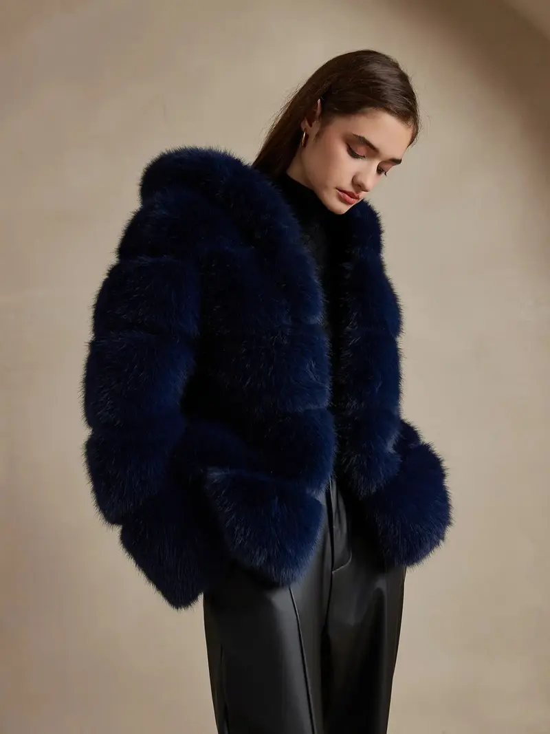 fur hoodie womens - TikTok Shop