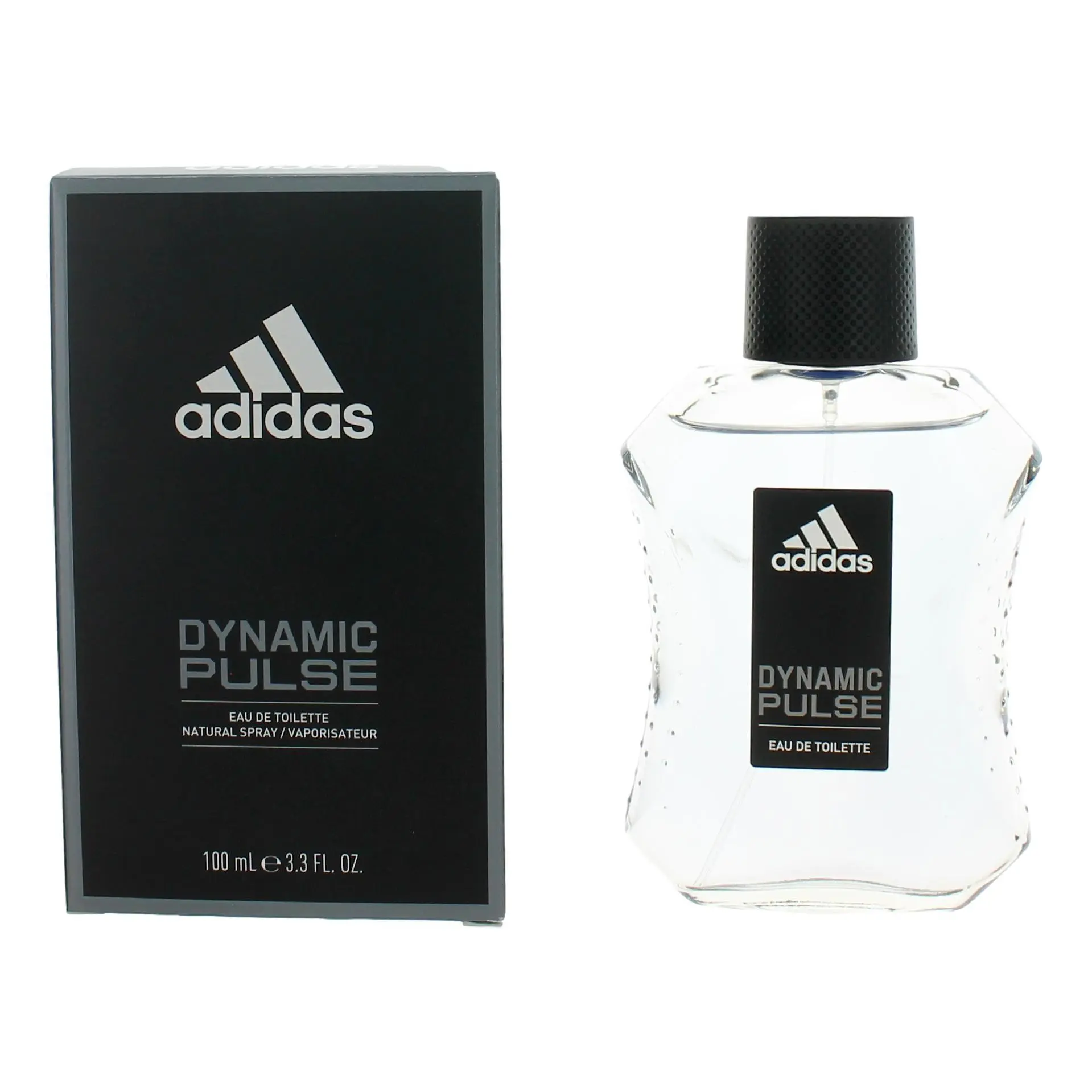 Adidas Dynamic Pulse Eau De Toilette for Men, Invigorating Spray with a Clean Aroma for Daily Wear, 3.4 oz / 100ml