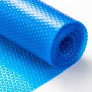【fathersdaygift】VEVOR Solar Pool Cover 36 x 18 ft Rectangle Solar Blanket for PoolsInground Above Ground Swimming Pool Solar Cover12 mil Solar Covers Blue Thick