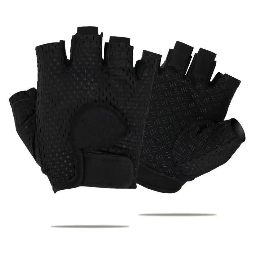 1 Pair Super Lightweight Breathable Weight Lifting Gloves |     Full Palm Workout Gloves For Men And Women |     Fitness Training Exercise Gym Cycling Football Gloves Elastic Sport Band Elbow Wraps
