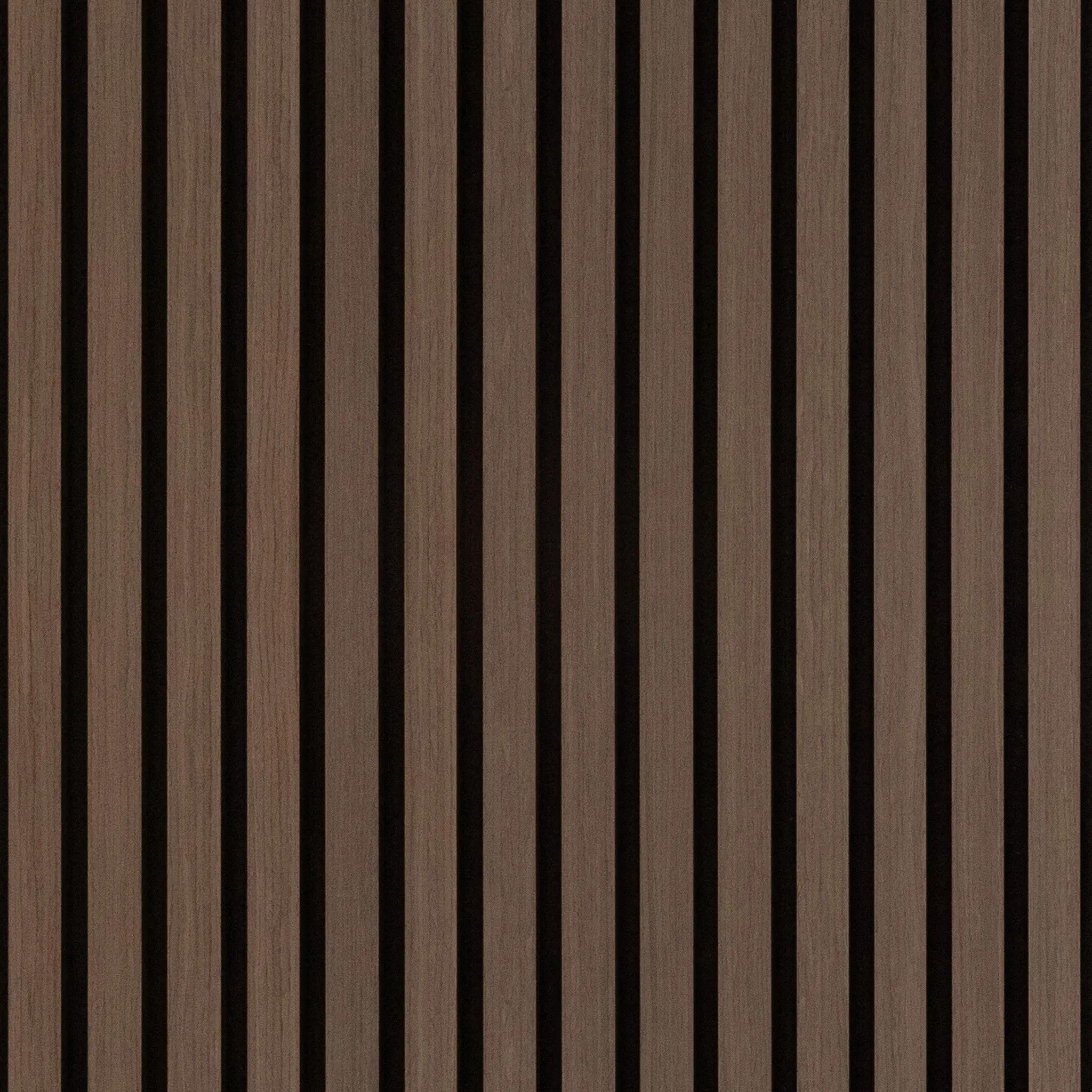 AFD Dark Walnut Acoustic Slat Panel 108.2" Sample