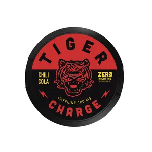 Tiger Zero Chili Cola Caffeine Pouches 100mg – Sugar-Free - 5 pack