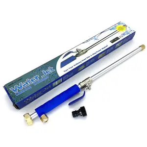 2-in-1 Jet Nozzle Power Washer for Garden, Upgraded high pressure hose nozzle tools with 2 Different Nozzles and Hose Quick Connectors