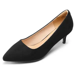 Dream Pairs Comfort Kitten Heel- Moda
