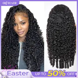 OQ HAIR Full Burmese Curly 13x6 Lace Frontal Glueless Wigs #4 Chocolate Brown Color 220% Density Water Wave Virgin Human Hair Wigs Pre Plucked Natural Hairline OQ HAIR Full Burmese Curly 13x6 Lace Frontal Glueless Wigs #4 Chocolate Brown Color 220% Density Water Wave Virgin Human Hair Wigs Pre Plucked Natural Hairline