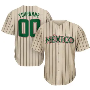 Mexico Flag Baseball Jersey, Custom Mexico Baseball Jersey, Jersey for Men #Baseballjersey