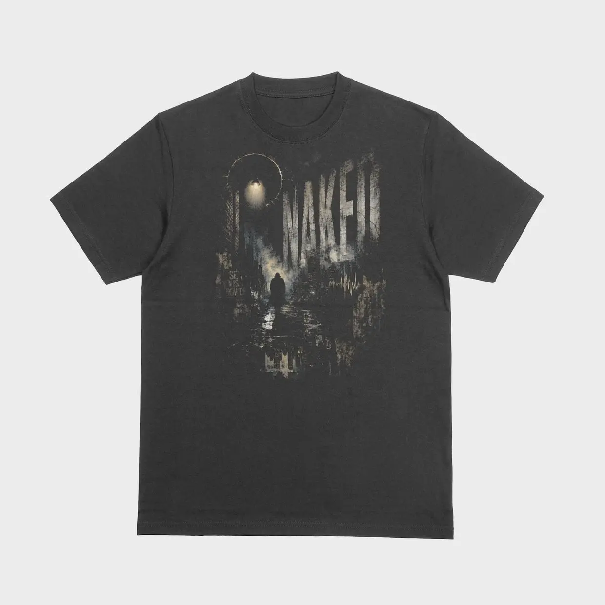 Naked Inspired Acid Wash T Shirt, 90s British Cult Movie Tee, Dark Drama Film Graphic Shirt, Vintage Style Unisex Gift COI