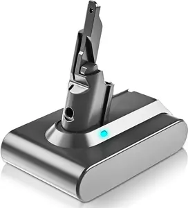 1pack 7000mAh Upgraded V7 21.6V Lithium-ion Battery Replacement for V7 Battery 21.6 Volt Compatible with V7 Trigger HEPA Car+Boat SV11 Motorhead Absolute Fluffy Handheld Vacuum Cleaners Tools (Silvery)