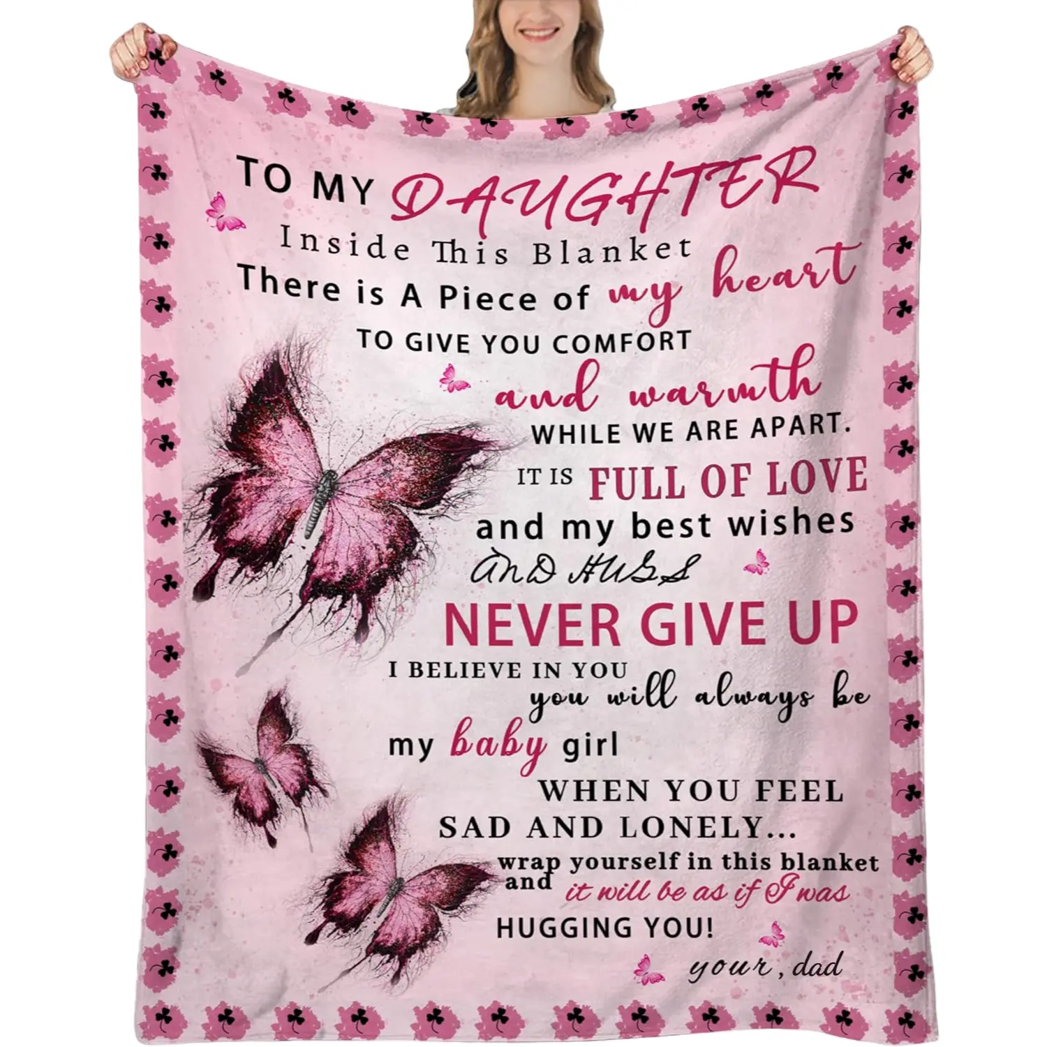 Dad to daughter-60*80in