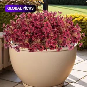 12 artificial autumn flower simulation plants Thanksgiving Halloween Christmas wedding party home garden decoration flowers Vibrant Faux Flowers Outdoor artificial plants