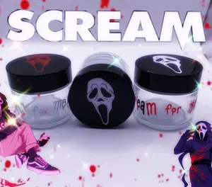 Ghost Face Scream Horror Movie Stash Jars