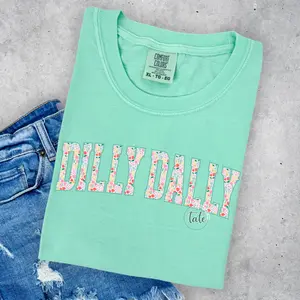 SPRING FLORAL VARSITY DILLY DALLY