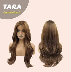 JBEXTENSION GENERATION FIVE 25 Inches Mocha Brown Curly Wig TARA G5