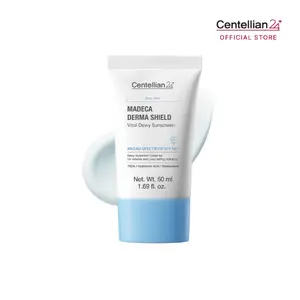 [Centellian24] Derma Shield Vital Dewy Sun Cream (OTC) 50ml | Lightweight Melting Essence Formula | Daily Hydrating, Soothing & UV Protection with Cica & Moisture Boost | Korean Skincare