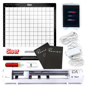 Siser Romeo High-Definition Cutting Machine with wiffi Connectivity for Custom products & Home Decor - 24" Cutting Range, Advanced Features, & Leonardo Design Studio Included