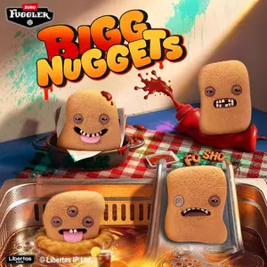 Fuggler Cute Teeth Monsters: Ugly-Cute Chicken Overlord Series, Ugly-Cute Funny Trendy Toy Figurines