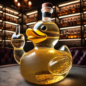 Funny Middle Finger Duck Bottle