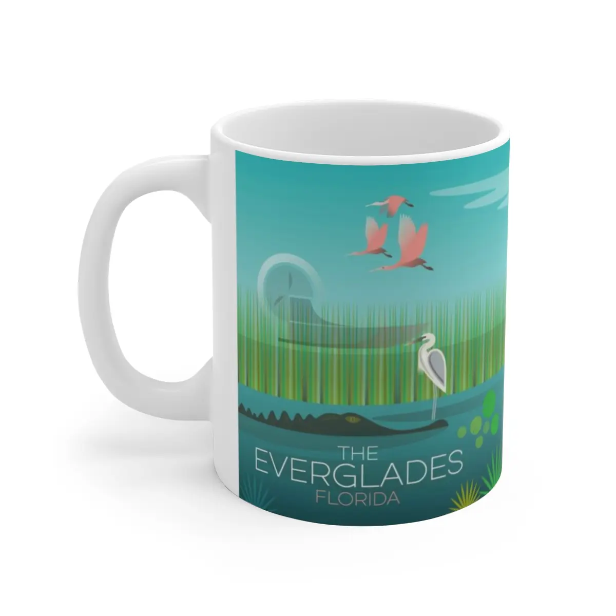 The Everglades, Florida Mug 11oz