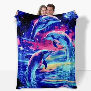 DELFIN THROW BLANKET QUEEN SIZE