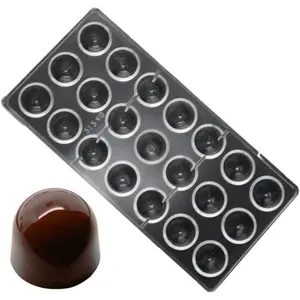 Polycarbonate Chocolate Mold and Bar Mould-Big Size (19322) - Hard Plastic Candy and Pastry Tools