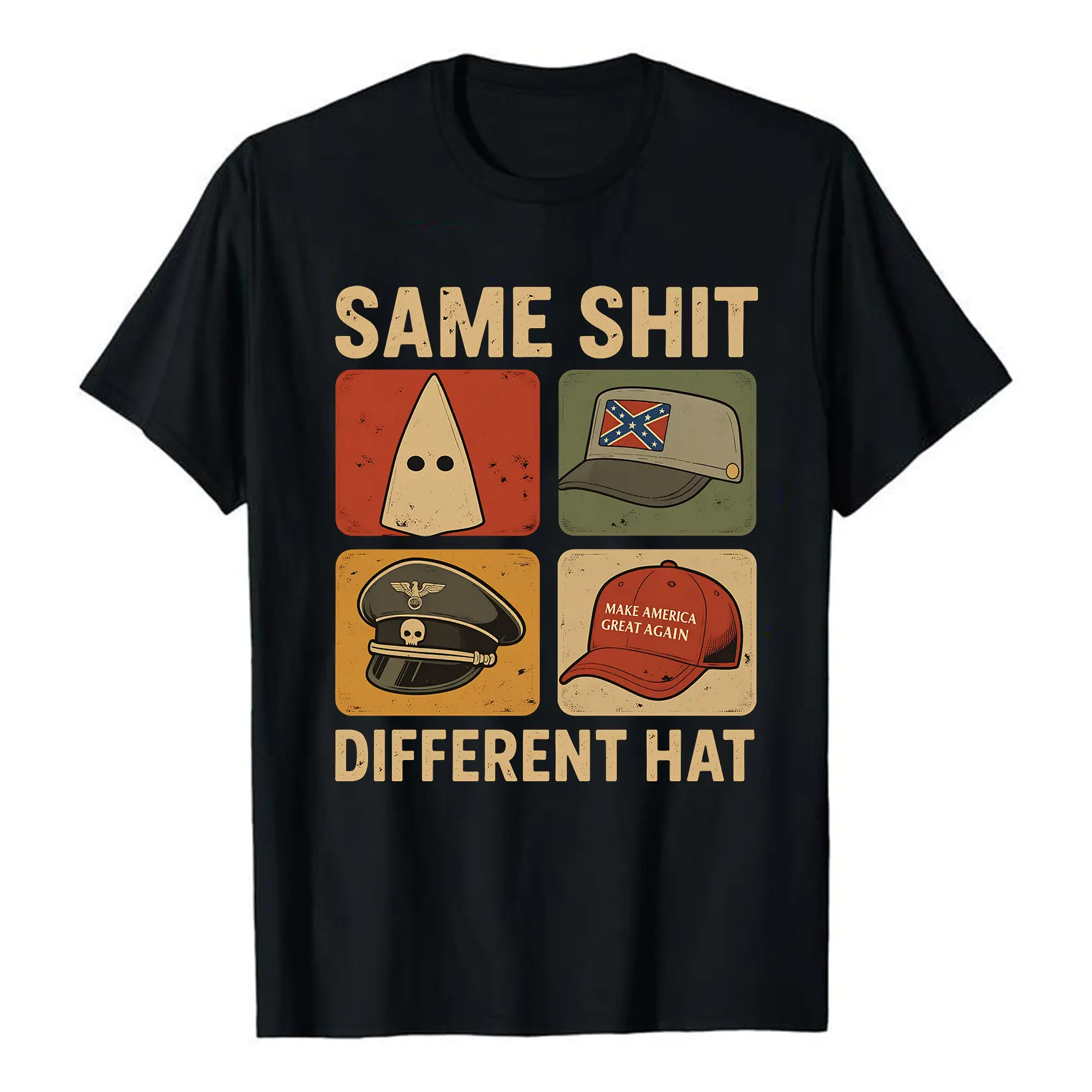 100% Cotton Anti Maga Political Shirt, Protest Tee, Dark Humor Shirt, Antifa, Abolish ICE Shirt, Anti MAGA Tee, Human Rights Civil Rights Equality Tee