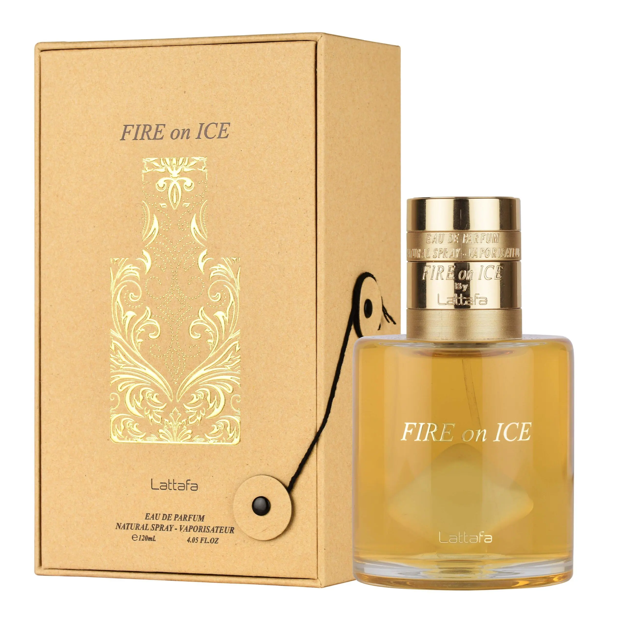 Fire on Ice by Lattafa – 100ml Eau de Parfum | Bold, Contrasting Fragrance for Men & Women