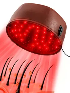 Red Light Hair Growth Cap for Men & Women - - Like Laser Device, Non-Invasive Low-Level Laser/Illumination Technology, At- Use for Thicker Hair, Scalp & Baldness Care, Comfortable Cap Design