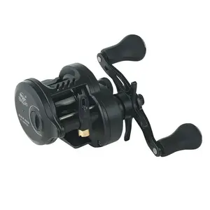 KML Dark God DC Baitcasting Reel, Universal Long Casting Anti-Backlash Self-Charging Casting Quiet Micro Lure Reel Spinning Fishing Reel Spinning Reel Combo