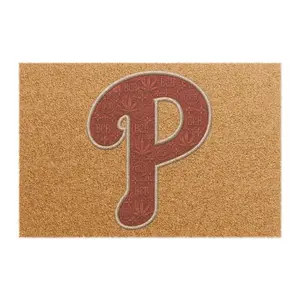 BCB Philly Baseball Themed Door Welcome Mat