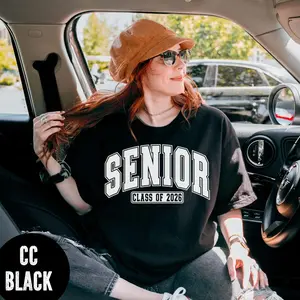 Senior 2026 Shirt, Comfort Colors® Varsity Senior 2026 Tee, Graduation Gift, Senior Class Of 2026 Tee, College Senior Tee, Graduation 2026