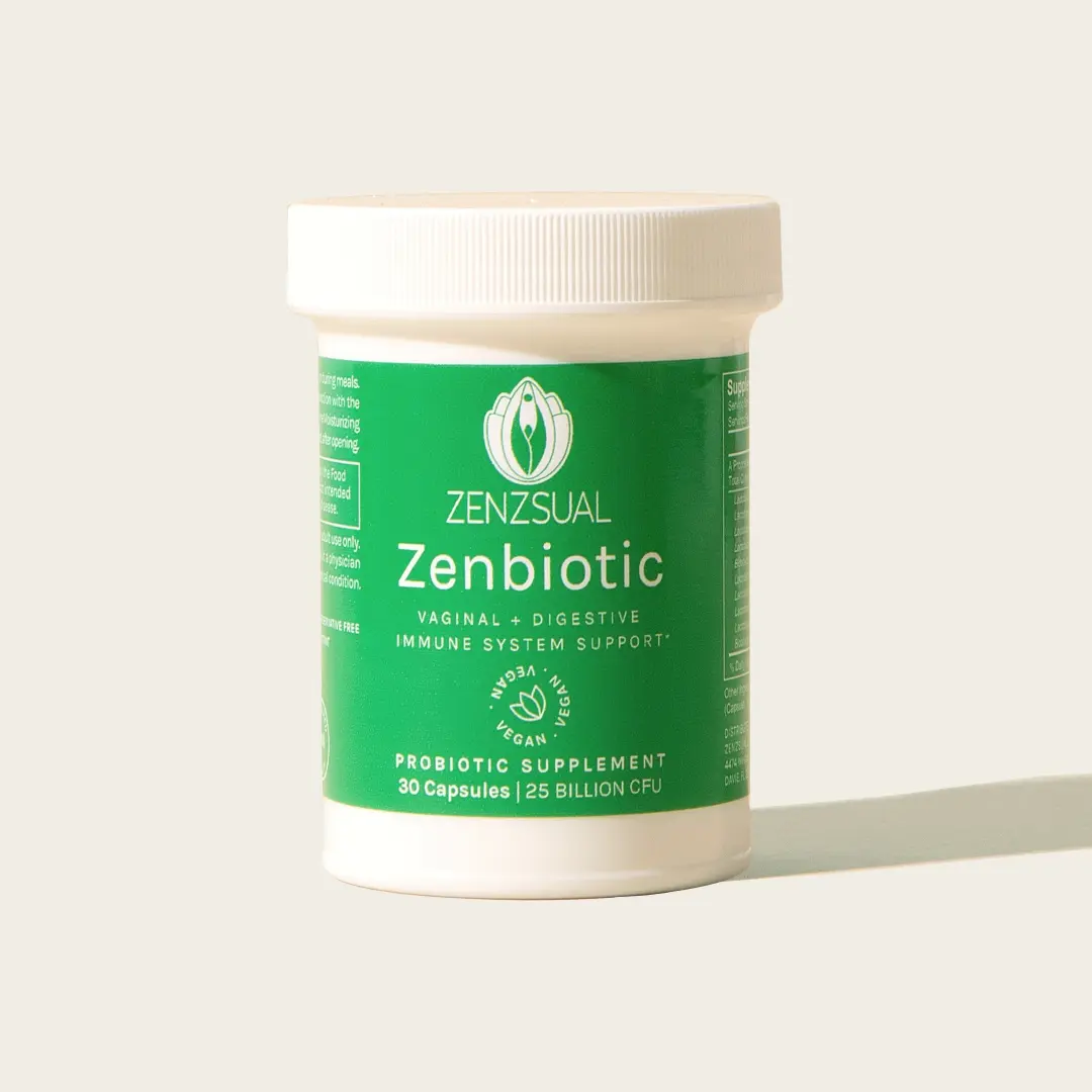 Zenzsual Woman's Probiotic  Zenbiotic Dietary Supplement for Women's intimate  Health - Gut health support
