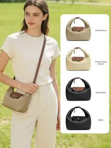 Fashion Crescent Bag, Lightweight Durable Nylon Handbag, Crossbodybag for Versatile Use, Multiple Colors, Ideal for Commuting, Parties, Travel, Work, Casual Commuter Bag, Crossbody Purse