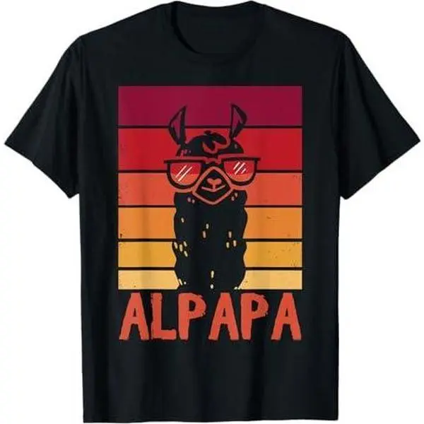 ALPAPA Alpaca Fan Llama Fan Lover Father's Day T-Shirt